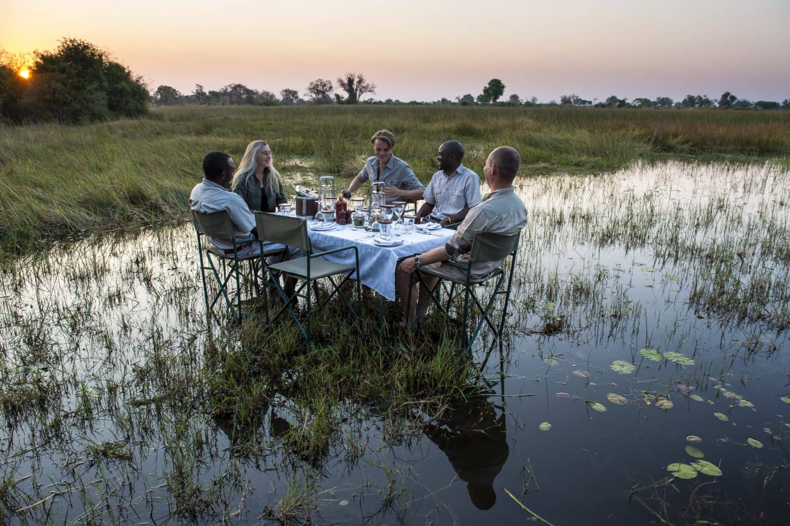 Privates Bush-Dinner