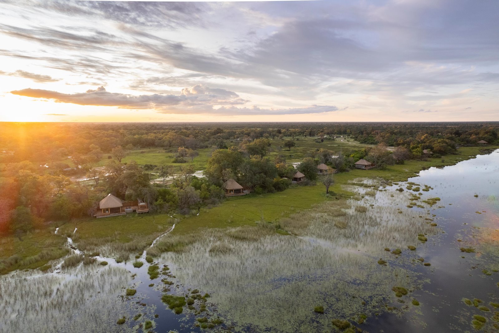Vumbura Plains Lodge im Okavango Delta – exklusive Unterkunft im Herzen des UNESCO-Weltnaturerbes