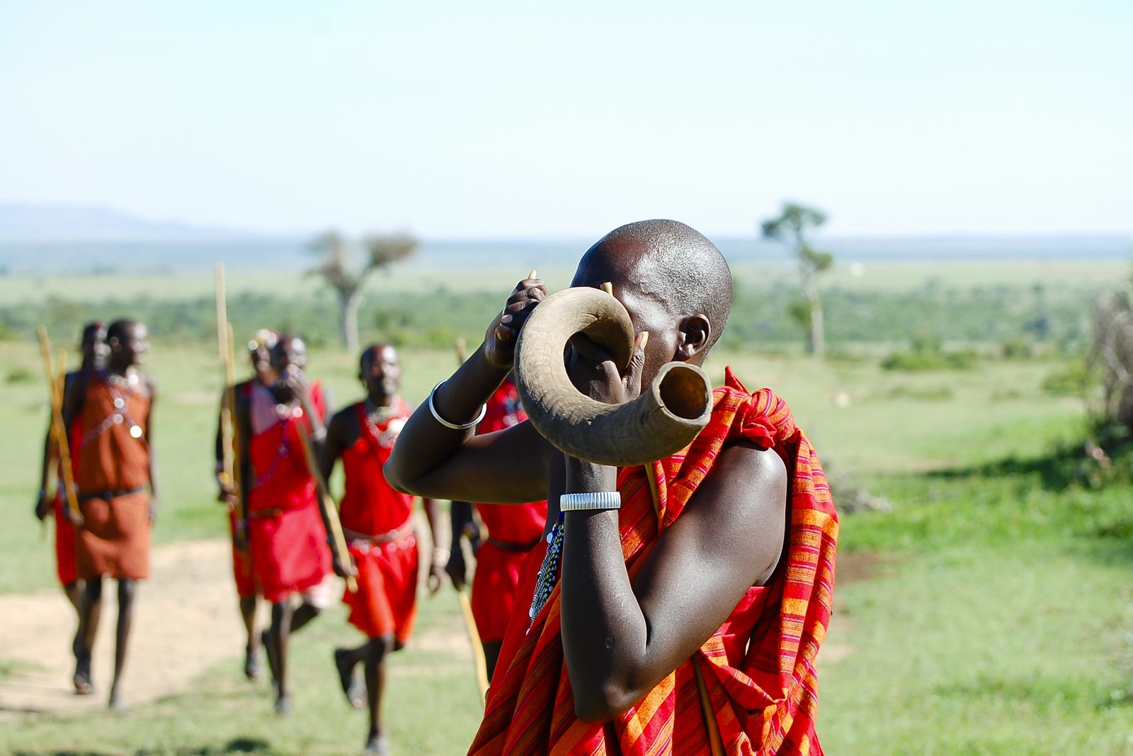 Massai-Dorf & Serengeti