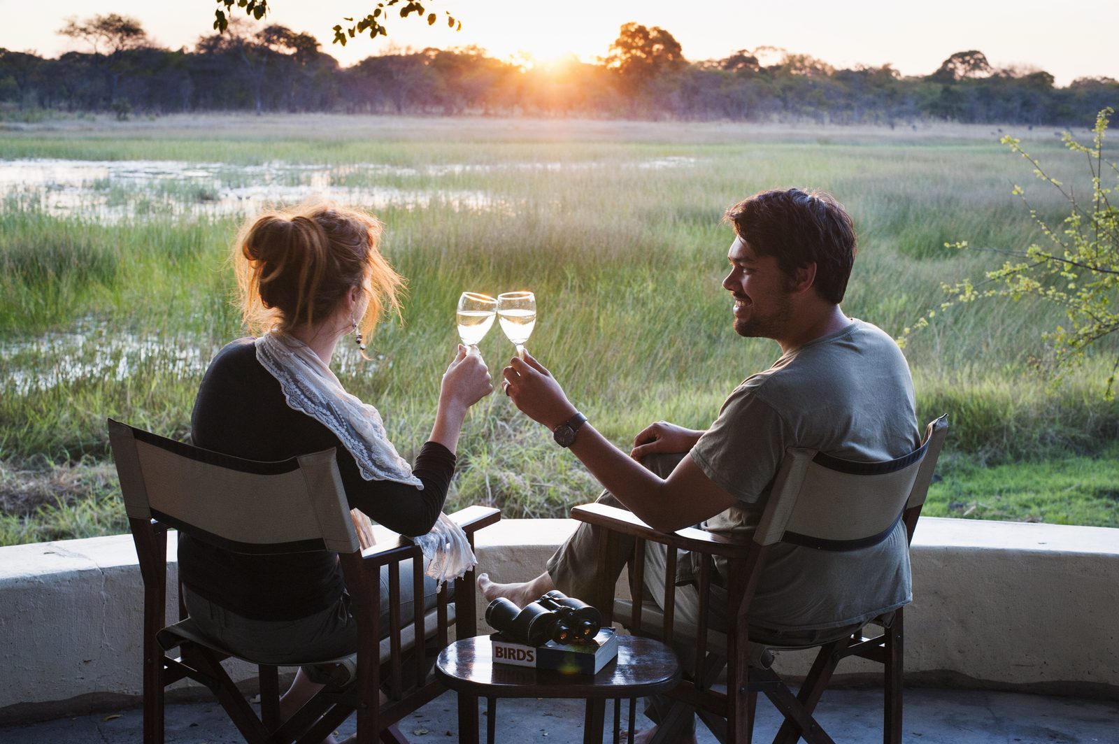 Transfer ins private tented Camp