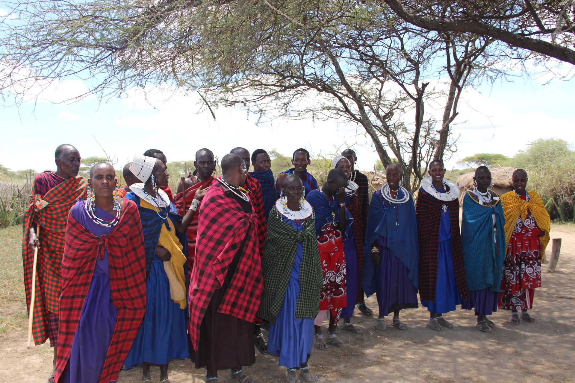 Massai-Besuch & Serengeti