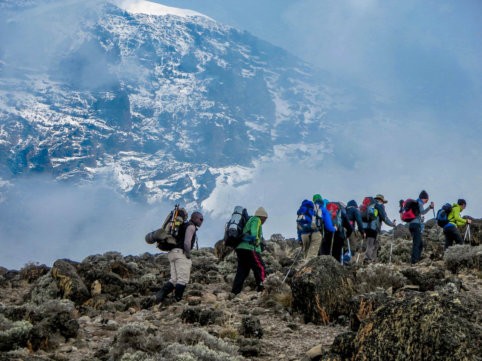 MACHAME ROUTE AUFSTIEG