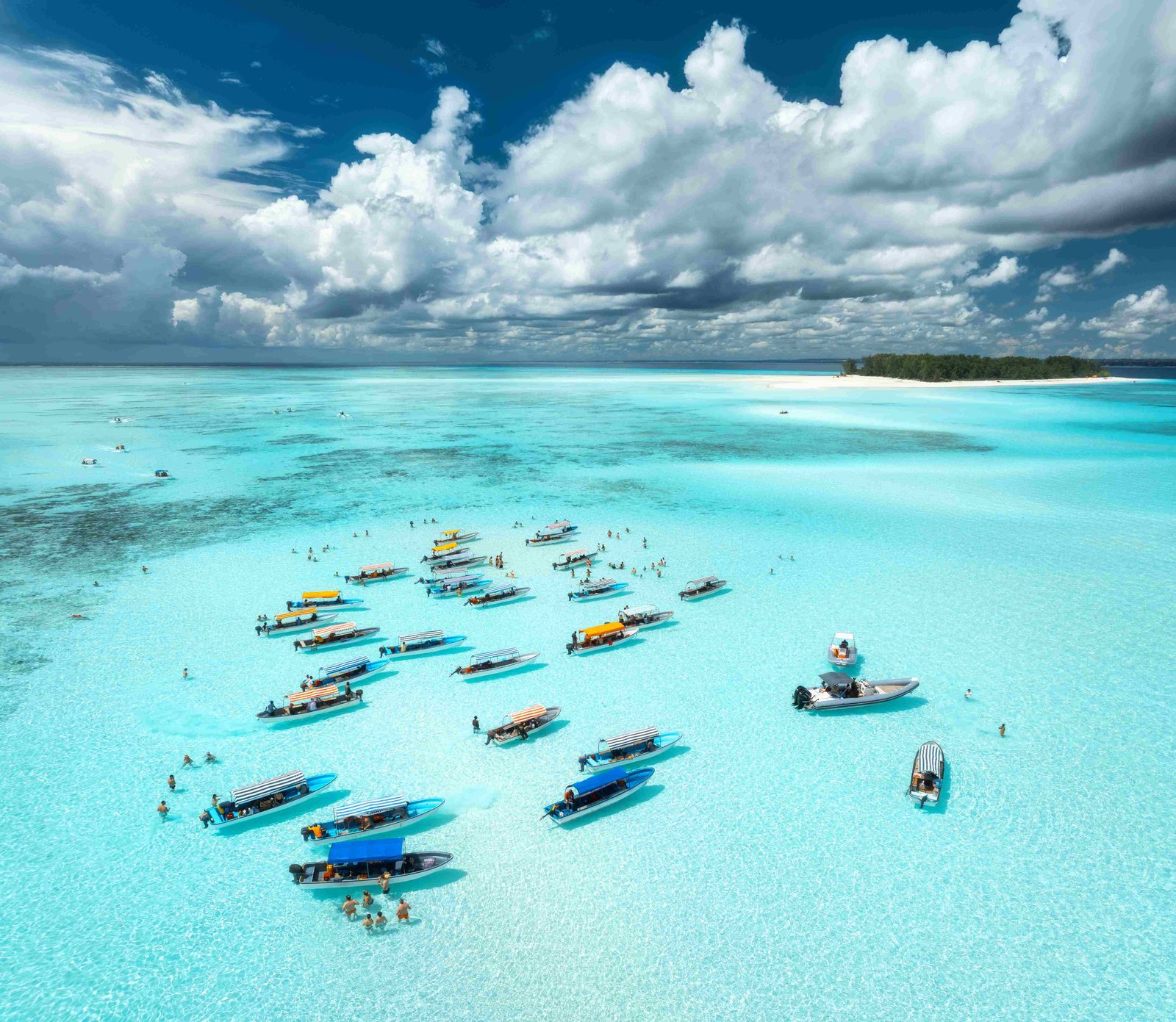 Blaue Lagune Sansibar